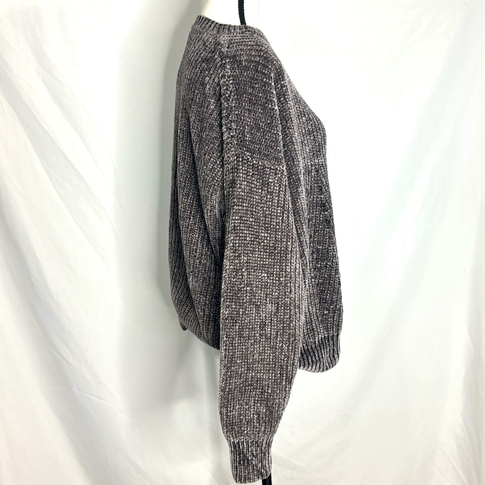 Ted Baker Innia Chenille Woven Super Soft Relaxed Sweater Grey - Picture 5 of 6